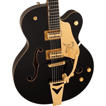GRETSCH Synchromatic Falcon Hollow Body Single-Cut with Bigsby (Black) 画像2