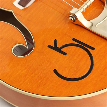 GRETSCH G6120T-55 Vintage Select Edition '55 Chet Atkins Hollow Body with Bigsby (Vintage Orange Stain Lacquer) 画像6