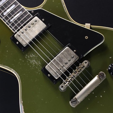 Gibson Murphy Lab 1968 Les Paul Custom Reissue Heavy Aged (Olive Drab Top) #606418 画像3