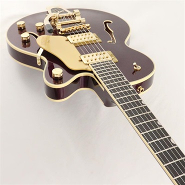 GRETSCH Professional Collection Broadkaster Jr. LX Center Block with String-Thru Bigsby (Blackberry) 画像4