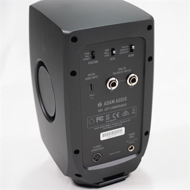 ADAM ZZ)【メーカーB級品】D3V Black (ペア)(国内正規品)(アダム