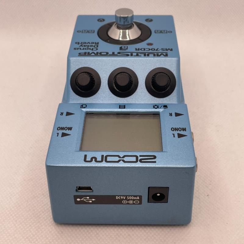 【美品USED】ZOOM MS-70CDR ギターエフェクター ZOOM USED 中古 MS-70CDR ｜イケベ楽器店オンラインストア