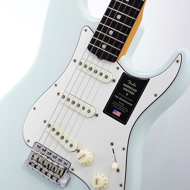 Fender USA American Vintage II 1965 Stratocaster (Sonic Blue/Round