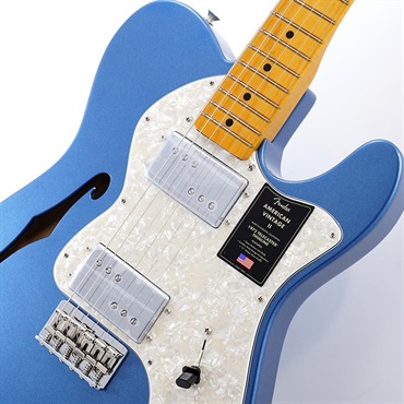 Fender USA American Vintage II 1972 Telecaster Thinline (Lake Placid Blue /Maple)  【B級特価】 画像3