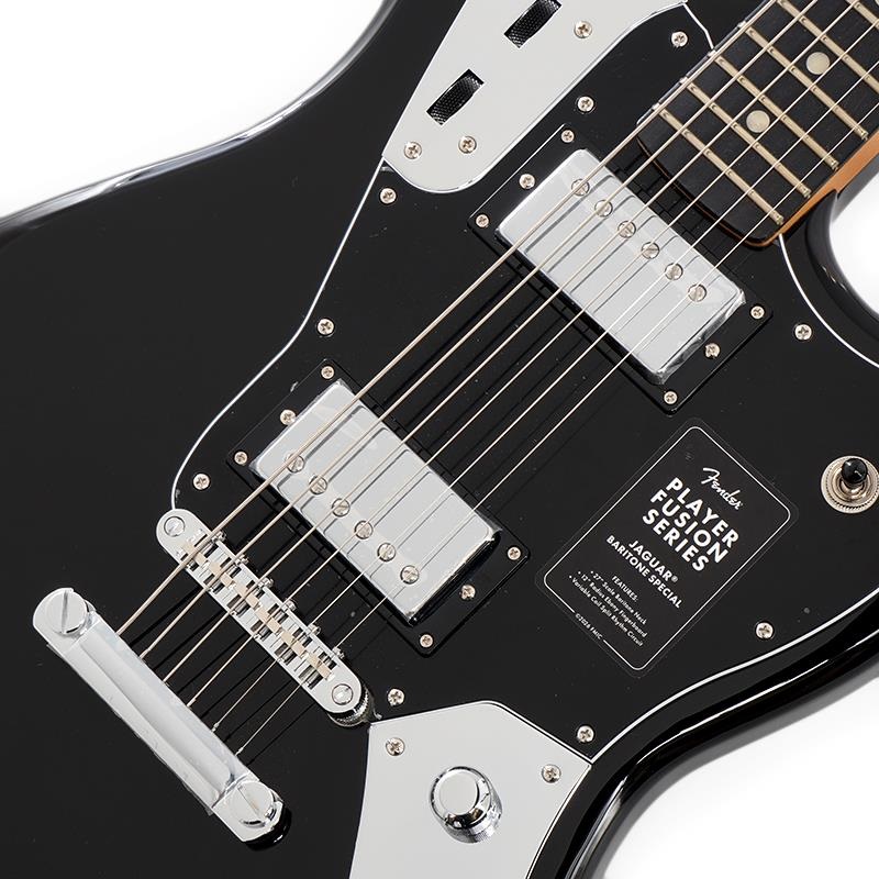 Fender MEX Limited Edition Player Fusion Jaguar Baritone (Black
