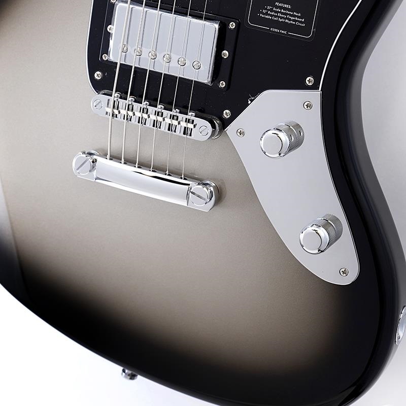 FENDER TRIM メタル製シルバー　マジェスタ　14系 Fender MEX Limited Edition Player Fusion Jaguar Baritone