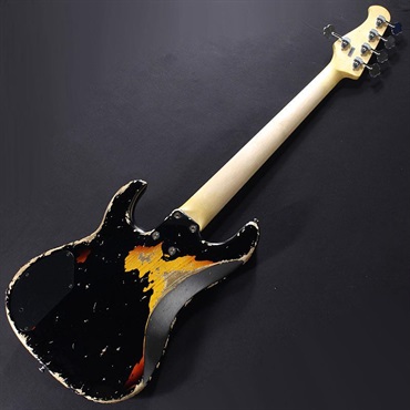 Xotic XTB-1T 5st (Black over 3TB/ASH/M) [Lacquer Heavy Aged] 画像1