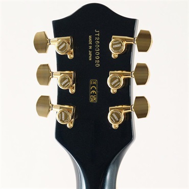 GRETSCH Professional Collection Broadkaster Jr. LX Center Block with String-Thru Bigsby and Gold Hardware (Midnight Sapphire/Ebony) [SN.JT26030920] 【B級特価】 画像8