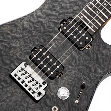 Charvel Pro-Mod Plus DK24 HH 2PT EB QM (Midnight Ocean/Ebony) 画像3