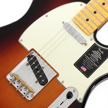 Fender USA Limited Edition American Professional Classic Telecaster featuring the Fender Silent System (3-Color Sunburst/Maple) 画像3