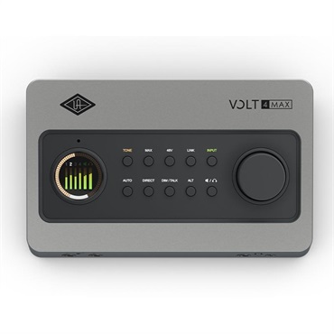 Universal Audio 【予約商品・10月中旬以降入荷予定】Volt4 Max (ユニバーサルオーディオ)(オーディオインターフェイス)(USB typeC搭載)(12in 6out)(DSP内蔵)(ループバック搭載)(デジタル制御プリアンプ)(コンプレッサー内蔵)(32bit 192kHz)(ADAT搭載)(Volt4Max) 画像1