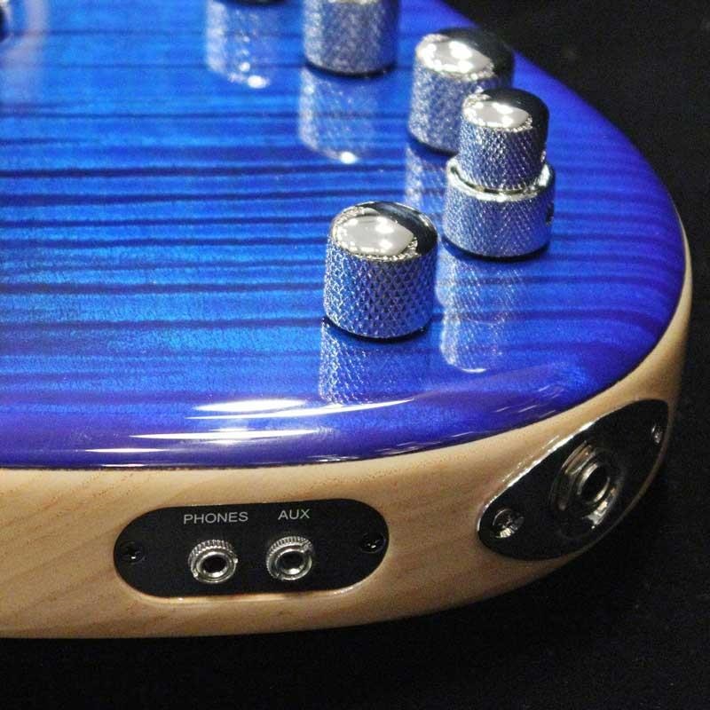 MAYONES Jabba Custom 5 3A Flame Maple Top (Infinite Blue Gloss