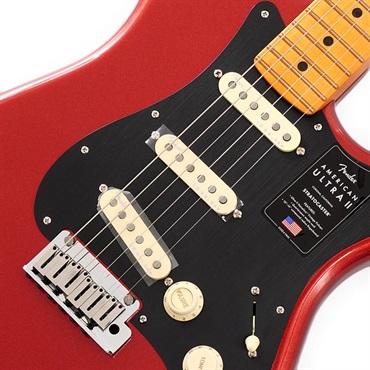 Fender USA American Ultra II Stratocaster (Sinister Red/Maple) 画像3