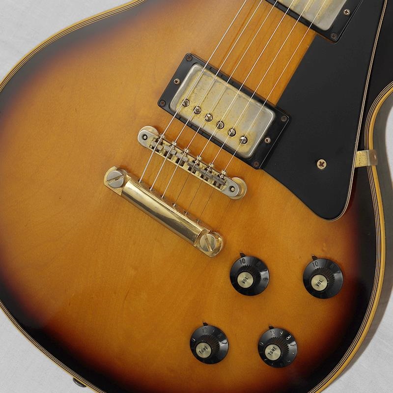 Gibson VINTAGE Les Paul Custom '74 Tobacco Sunburst ｜イケベ楽器店