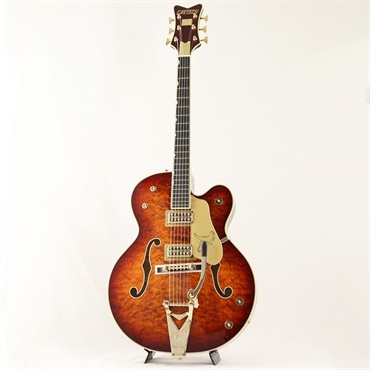 GRETSCH G6136TGQM-59 Limited Edition Quilt Classic Falcon with Bigsby (Forge Glow) 画像1