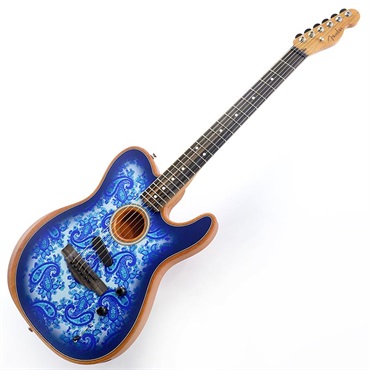 Fender Acoustics Limited Edition American Acoustasonic Telecaster (Blue Paisley) 画像1