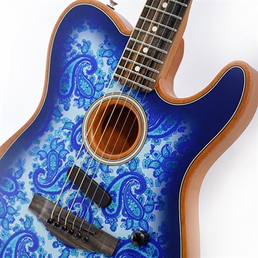 Fender Acoustics Limited Edition American Acoustasonic Telecaster (Blue Paisley) 画像3