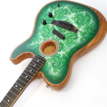 Fender Acoustics Limited Edition American Acoustasonic Telecaster (Green Paisley) 画像5
