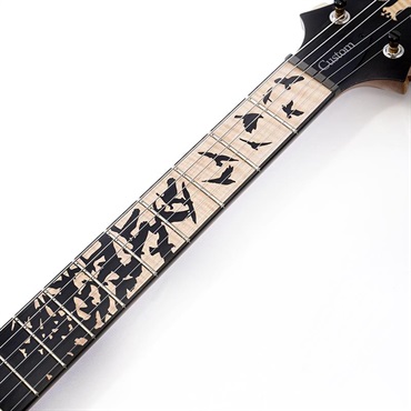 P.R.S. Custom 24 Birds of a Feather Limited Edition (Charcoal Microburst) SN.0428637 【2026年生産品】 画像7