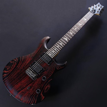 P.R.S. USED 中古 SE Swamp Ash CE 24 Sandblasted Limited Edition (Sandblasted Red) #CTI G036265 画像1