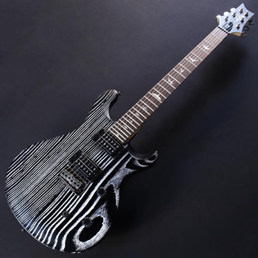 P.R.S. USED 中古 SE Swamp Ash CE 24 Sandblasted Limited Edition (Sandblasted White) #CTI G034222 画像1