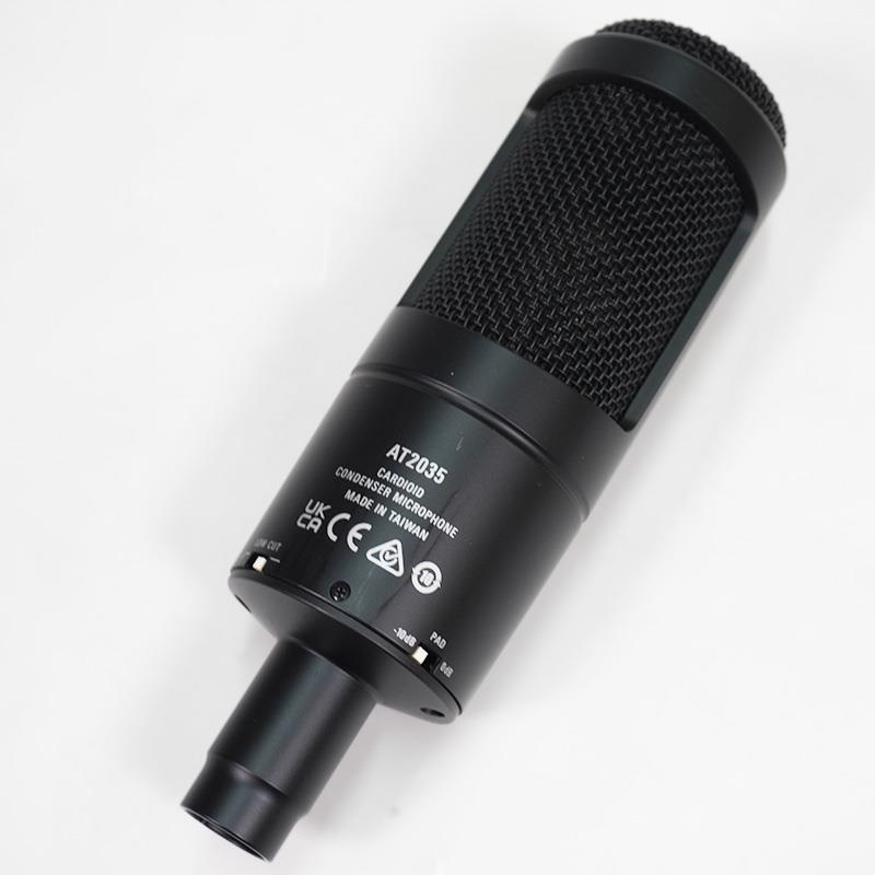 【中古】audio-technica AT2035 コンデンサーマイク audio-technica USED 中古 AT2035 - コンデンサーマイク オーディオ
