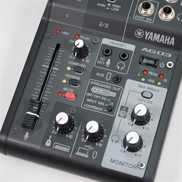 YAMAHA USED 中古 AG03MK2 B - ヤマハ USBミキサー 配信用インターフェース SAG03MK2B 画像2