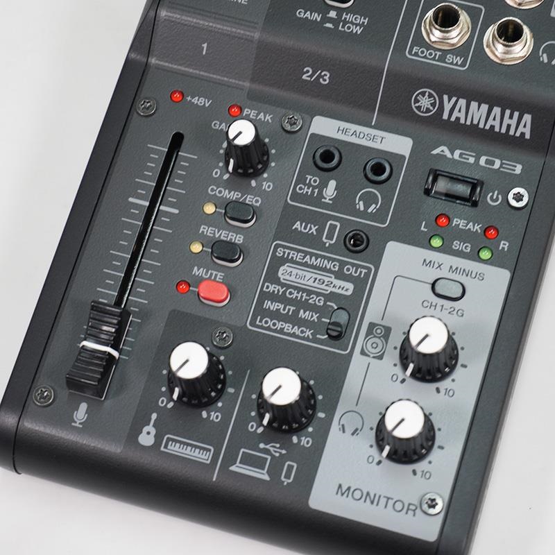YAMAHA USED 中古 AG03MK2 B - ヤマハ USBミキサー 配信用