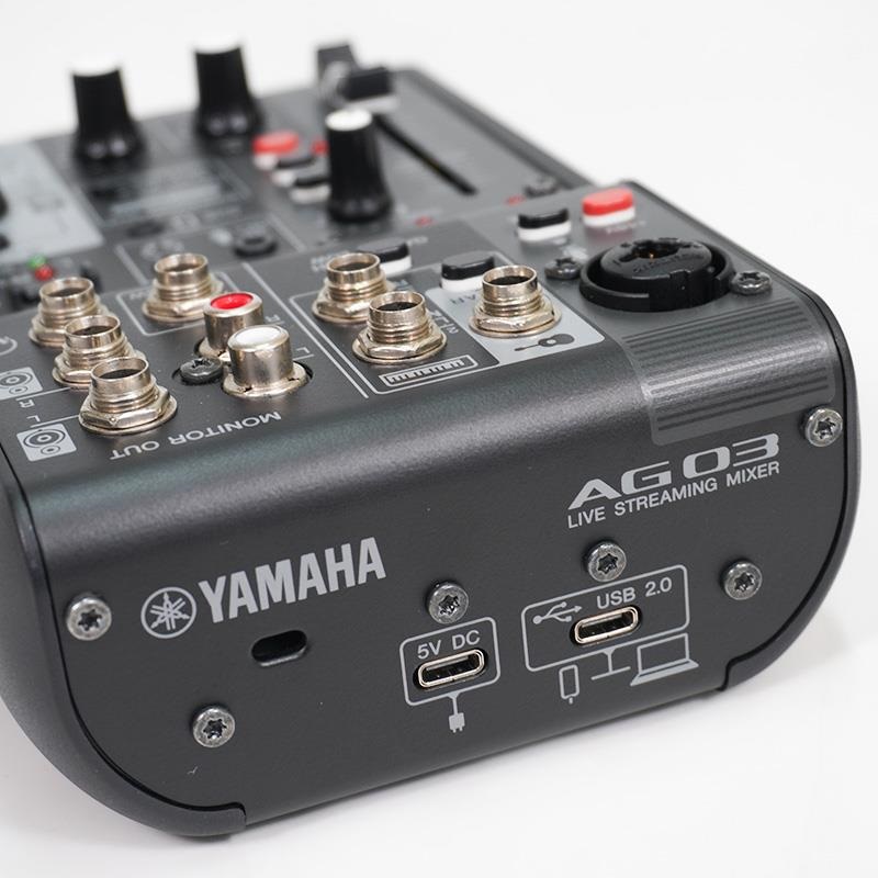 YAMAHA USED 中古 AG03MK2 B - ヤマハ USBミキサー 配信用