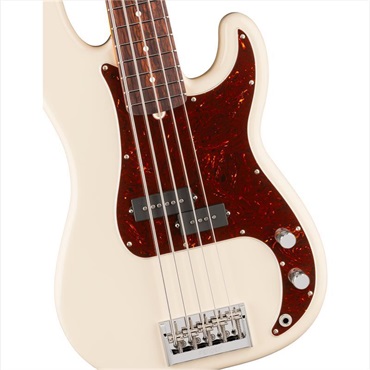 Fender USA American Professional Precision Bass V (Olympic White/Rosewood) 【2026 Model 購入先着キャンペーン】 画像2