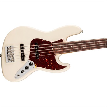 Fender USA American Professional Jazz Bass V (Olympic White/Rosewood) 【2026 Model 購入先着キャンペーン】 画像3