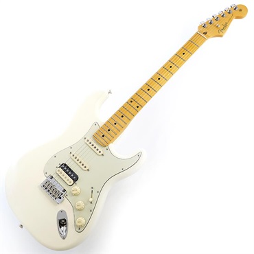 Fender USA American Professional Stratocaster HSS (Olympic White/Maple) 画像1