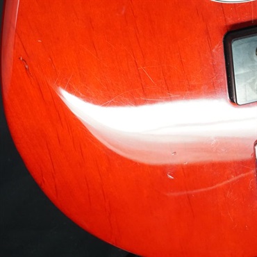 Fender USA USED 中古 American Deluxe Precision Bass (Crimson Red Transparent) 画像8