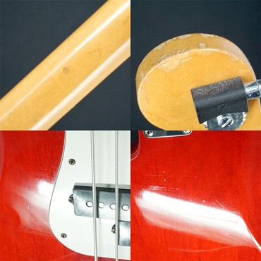 Fender USA USED 中古 American Deluxe Precision Bass (Crimson Red Transparent) 画像9