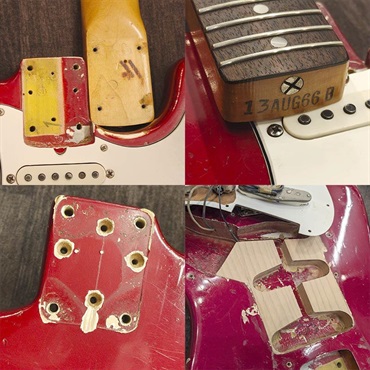 Fender USA VINTAGE Stratocaster '66 CandyAppleRed/R 画像5