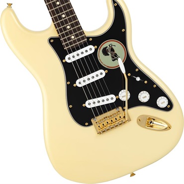 Fender MEX George Harrison Dark Horse Records Stratocaster (Olympic White with Custom Dark Horse Graphic on Back) 【期間限定受注生産モデル】【2027年3月以降順次入荷予定 】 画像3