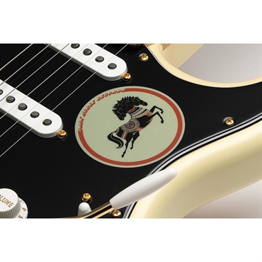 Fender MEX George Harrison Dark Horse Records Stratocaster (Olympic White with Custom Dark Horse Graphic on Back) 【期間限定受注生産モデル】【2027年3月以降順次入荷予定 】 画像8