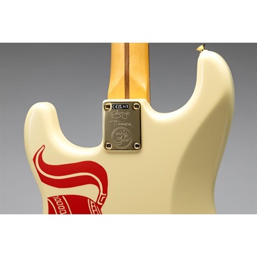 Fender MEX George Harrison Dark Horse Records Stratocaster (Olympic White with Custom Dark Horse Graphic on Back) 【期間限定受注生産モデル】【2027年3月以降順次入荷予定 】 画像10