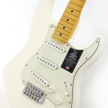 Fender USA Limited Edition American Professional Classic Stratocaster featuring the Fender Silent System (Olympic White/Maple) 画像3