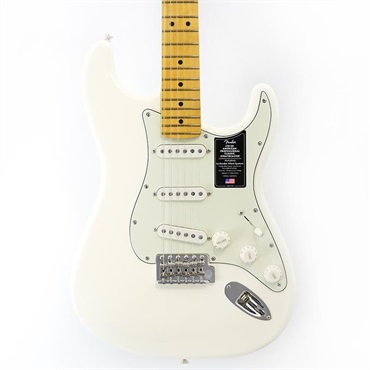 Fender USA Limited Edition American Professional Classic Stratocaster featuring the Fender Silent System (Olympic White/Maple) 画像9