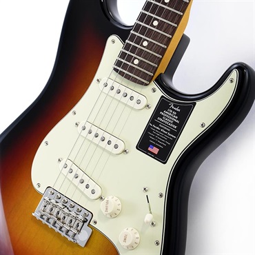 Fender USA Limited Edition American Professional Classic Stratocaster featuring the Fender Silent System (3-Color Sunburst/Rosewood) 画像3