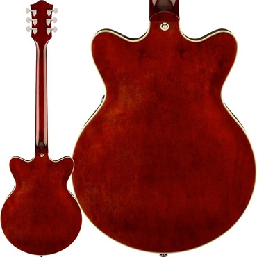 GRETSCH G2655 Streamliner Center Block Jr. Double-Cut with V-Stoptail (Midnight Sapphire/Laurel) 画像1