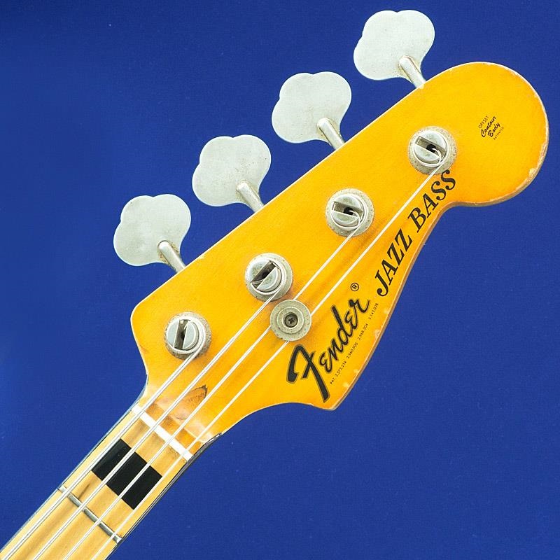 Fender USA VINTAGE Jazz Bass '73 Black Block & Binding Natural/M