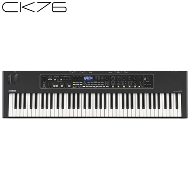 YAMAHA ヤマハ CK76 76鍵盤 ステージキーボード セミウェイテッドFSB鍵盤 スピーカー内蔵 Bluetoothオーディオ対応 電池駆動 軽量ライブキーボード (予約商品・10月30日発売)(SCK76)(代金引換不可)(沖縄・離島送料別途お見積り) 画像4