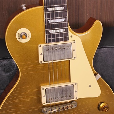 Gibson Murphy Lab 1957 Les Paul Gold Top Reissue Double Gold Ultra Light Aged SN. 761249 画像4