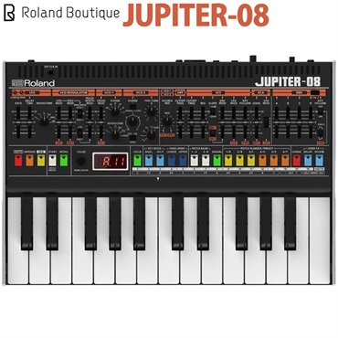 Roland JUPITER-08 ローランド シンセサイザー Roland Boutique (予約商品・11月7日発売)(代金引換不可) 画像1