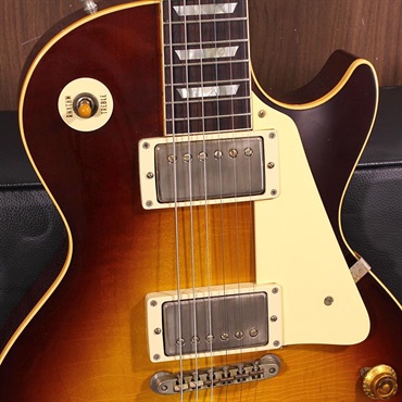 Gibson Murphy Lab 1958 Les Paul Standard Reissue Bourbon Burst Ultra Light Aged SN. 8 6733 画像4