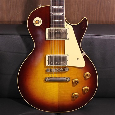Gibson Murphy Lab 1958 Les Paul Standard Reissue Bourbon Burst Ultra Light Aged SN. 8 6733 画像6