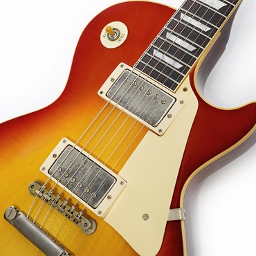 Gibson Murphy Lab 1958 Les Paul Standard Washed Cherry Sunburst Ultra Light Aged  SN. 8 6733 画像3