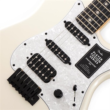 Fender MEX Limited Edition Player Fusion Stratocaster HSS (Olympic Pearl) 画像3